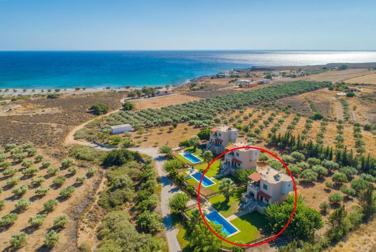Spiros Beach Villa Frangokastello Eksteriør billede