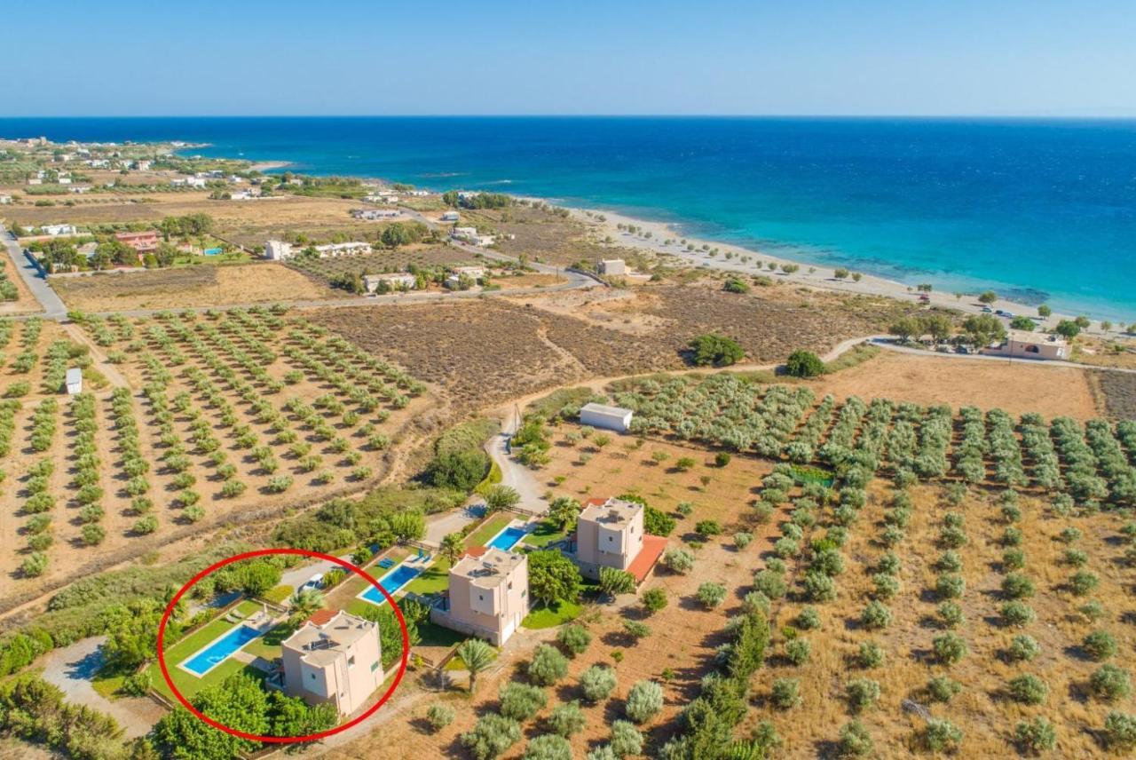 Spiros Beach Villa Frangokastello Eksteriør billede